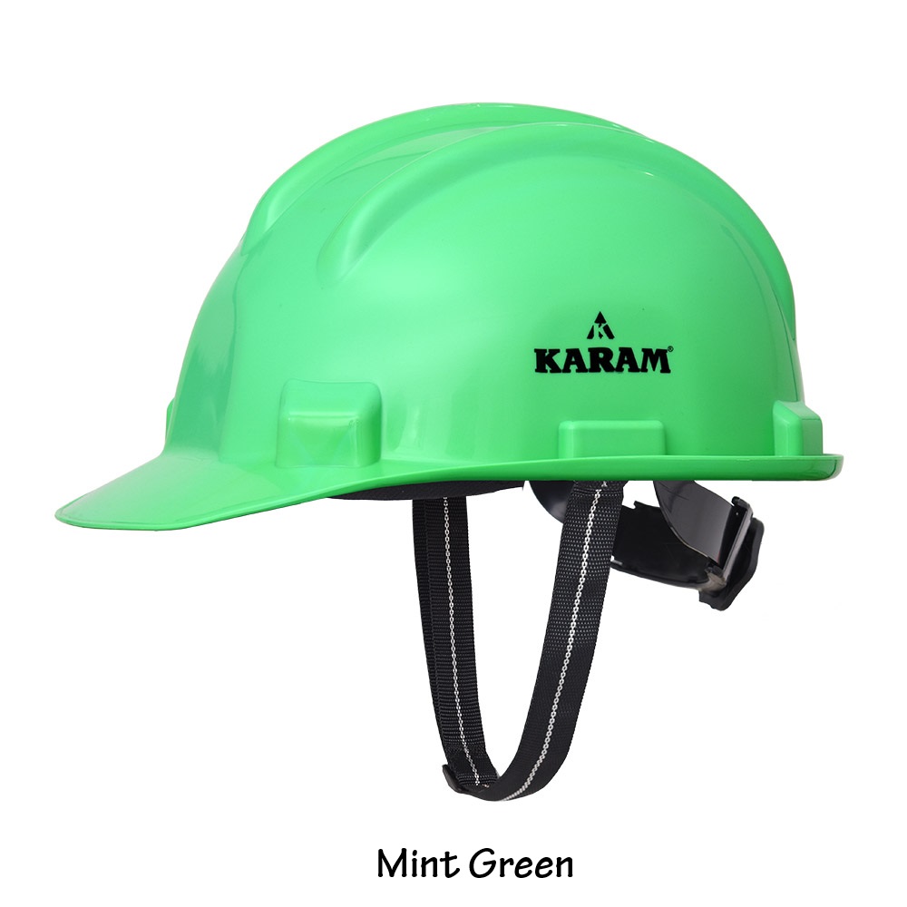 PN521 Safety Helmet with Protective Peak with Ratchet Type Adjustment